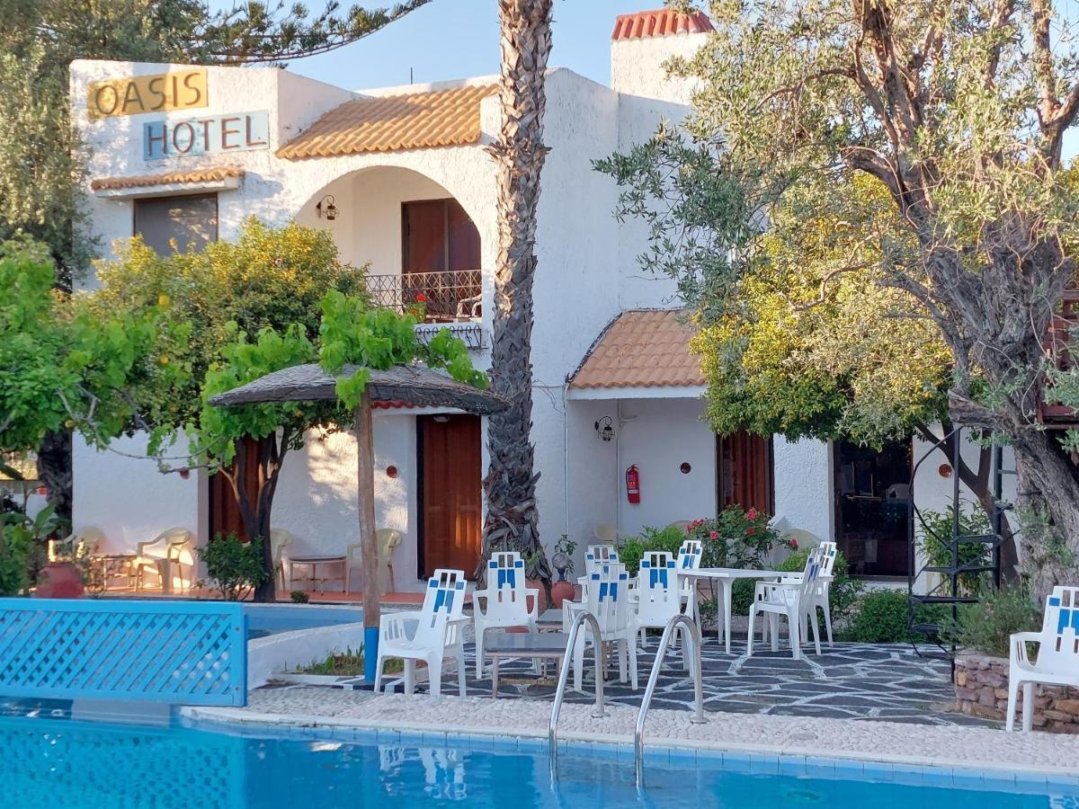Oasis Hotel Bungalows Rhodes Afando Esterno foto