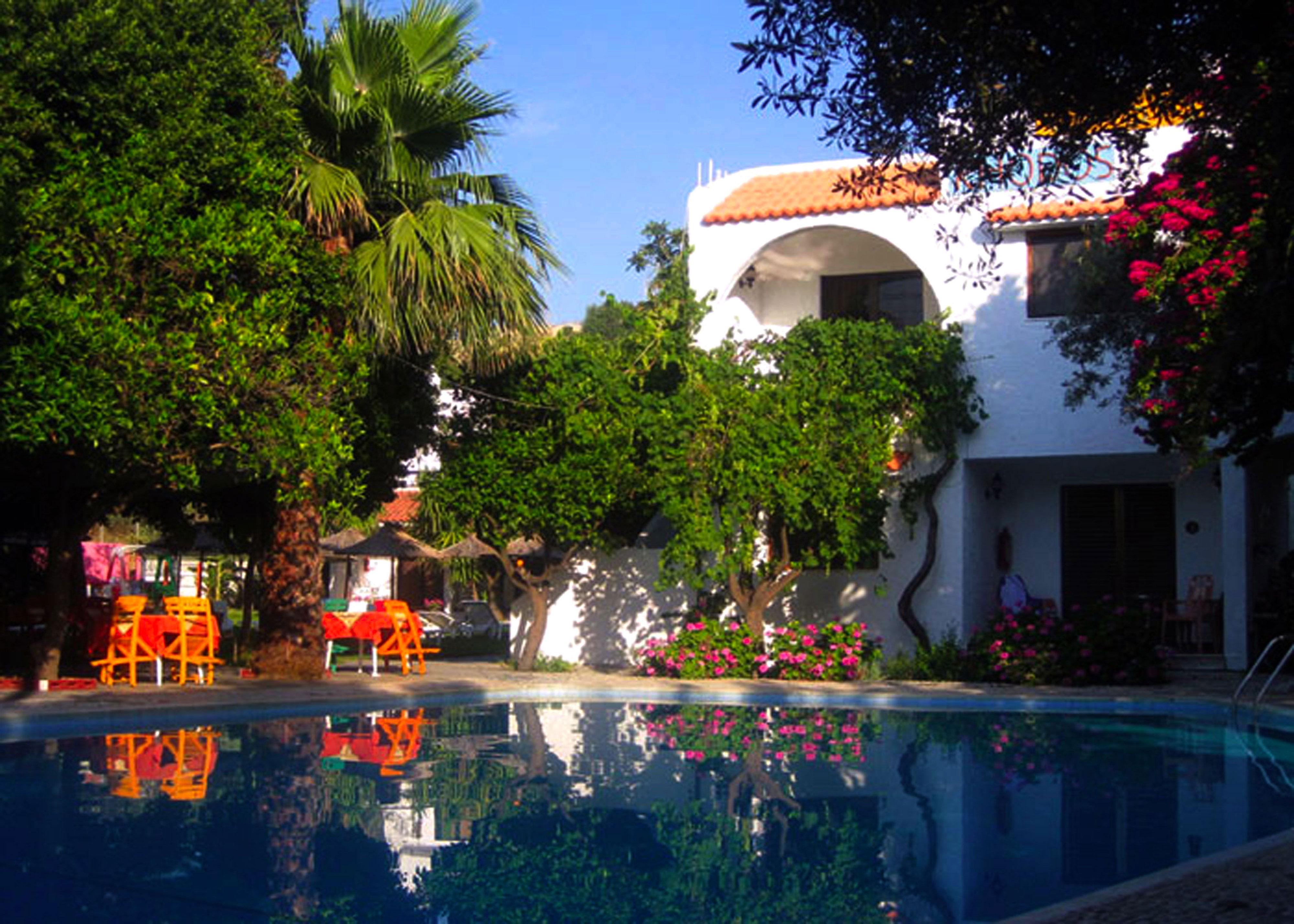 Oasis Hotel Bungalows Rhodes Afando Esterno foto
